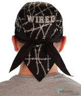 Breathable Cotton Skull Caps - Wired on Black Classic Skull Caps