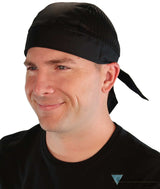 Breathable Cotton Skull Caps with Air Flow Side Panels - Ultimate Comfort Cotton - Black Air Flow (Mesh Sides) Classic