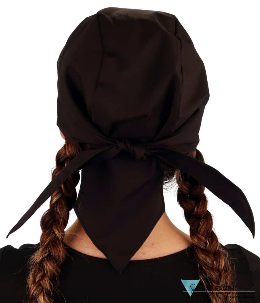 Embellished Skull Caps: Stylish and Unique Headwear - Black Skull Cap with Blue &amp; Silver Butterfly Rhinestud/Stone