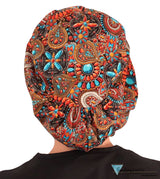 Euro Style Riley Comfort Scrub Cap - American Made - Indian Jewelry Coral Riley Comfort Scrub Caps