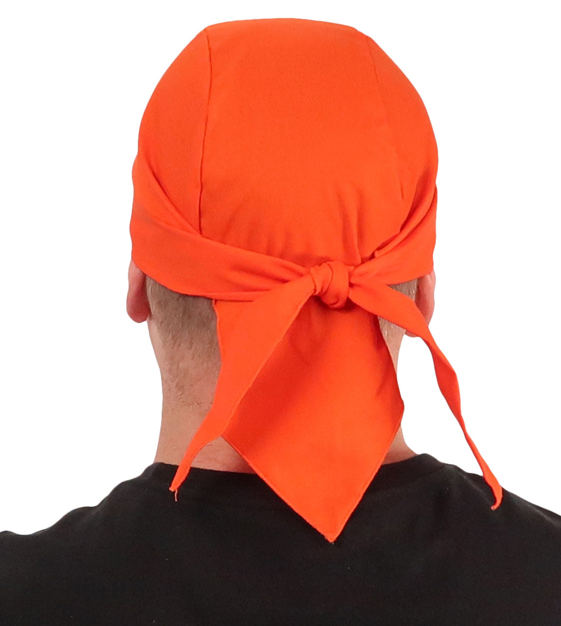 Breathable Cotton Skull Caps: Perfect for Any Activity - Blaze Orange Classic Skull Caps