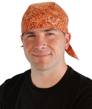 Classic Skull Cap - Blazing Bandana Orange