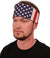 Chop Top Biker Style Headbands - American Flag - Imported Chop Tops - Sparkling EARTH