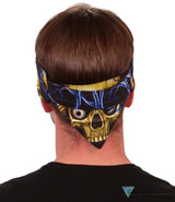 Chop Top Biker Style Headbands - Uprooted Skulls (Imported) Imported Tops
