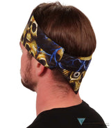 Chop Top Biker Style Headbands - Uprooted Skulls (Imported) - Imported Chop Tops - Sparkling EARTH