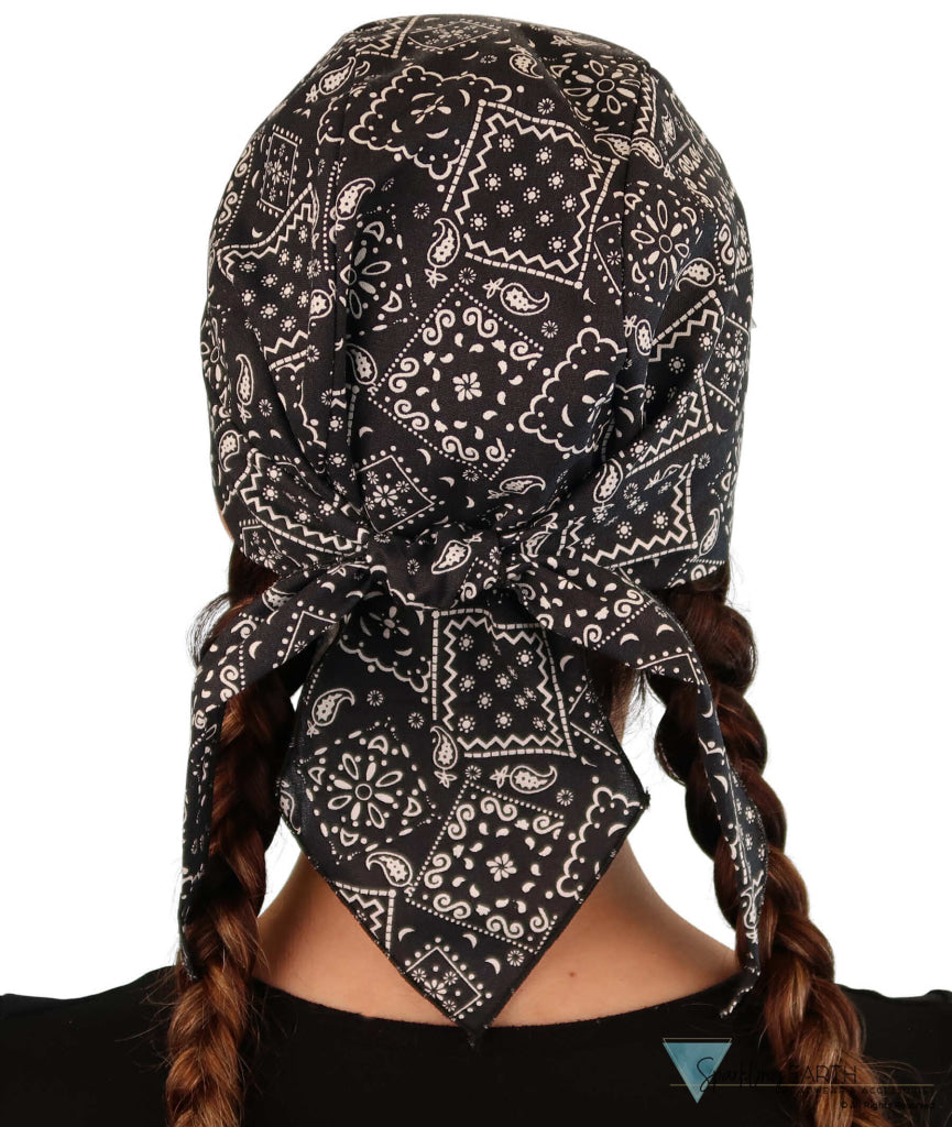 Classic Skull Cap - Blazing Bandana Black