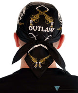 Classic Skull Cap - Screen Printed Outlaw Caps
