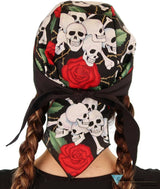 Classic Skull Cap - Skulls And Roses Caps