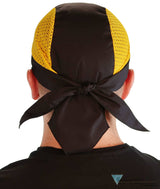 Classic Skull Cap - Yellow And Black Air Flow Caps