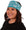 Imported Chop Top - Turquoise Cross Paisley with Rhinestones - Imported Chop Tops - Sparkling EARTH