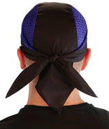 Classic Skull Cap - Purple and Black Air Flow (Mesh Sides)