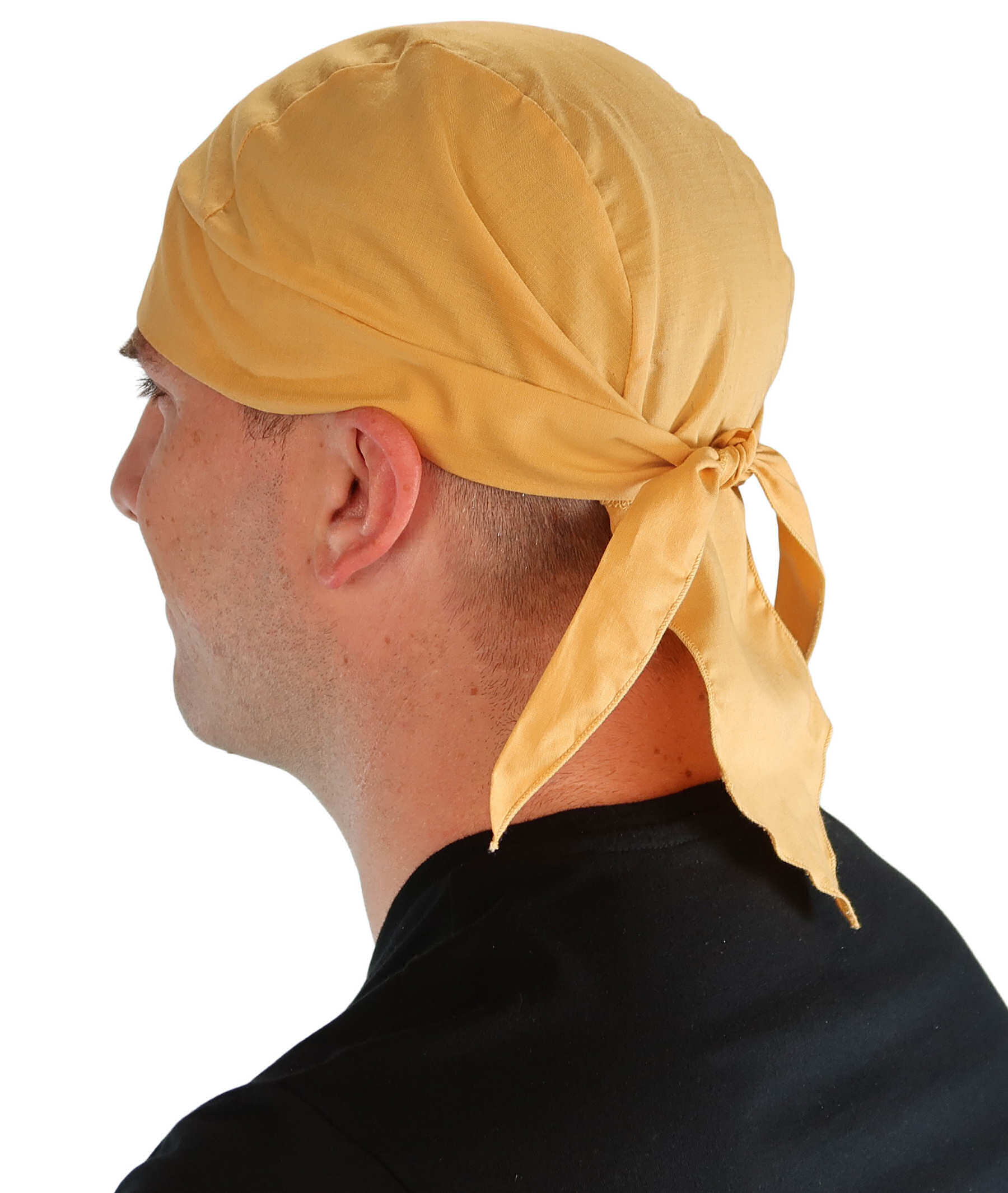 Extra Deep Grand Skull Cap – Sweatband-Free Made in USA - Solid Butterscotch Grand Skull Caps