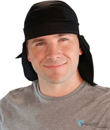 Desert Skull Cap: The Perfect Sun Protection For Outdoor Activities - Black Caps