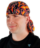 Desert Skull Cap: The Perfect Sun Protection For Outdoor Activities - Hot Rod Flames Caps