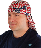 Desert Skull Cap: The Perfect Sun Protection for Outdoor Activities - Stars and Stripes Desert Skull Caps