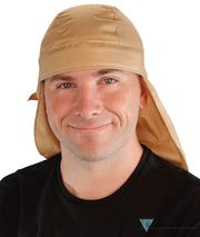 Desert Skull Cap: The Perfect Sun Protection For Outdoor Activities - Tan Caps