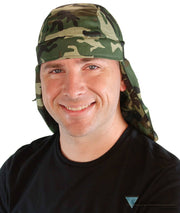 Desert Skull Cap - US Army Woodland Camouflage - Sparkling EARTH