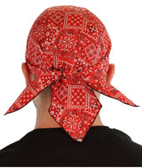 Classic Skull Cap - Blazing Bandana Red