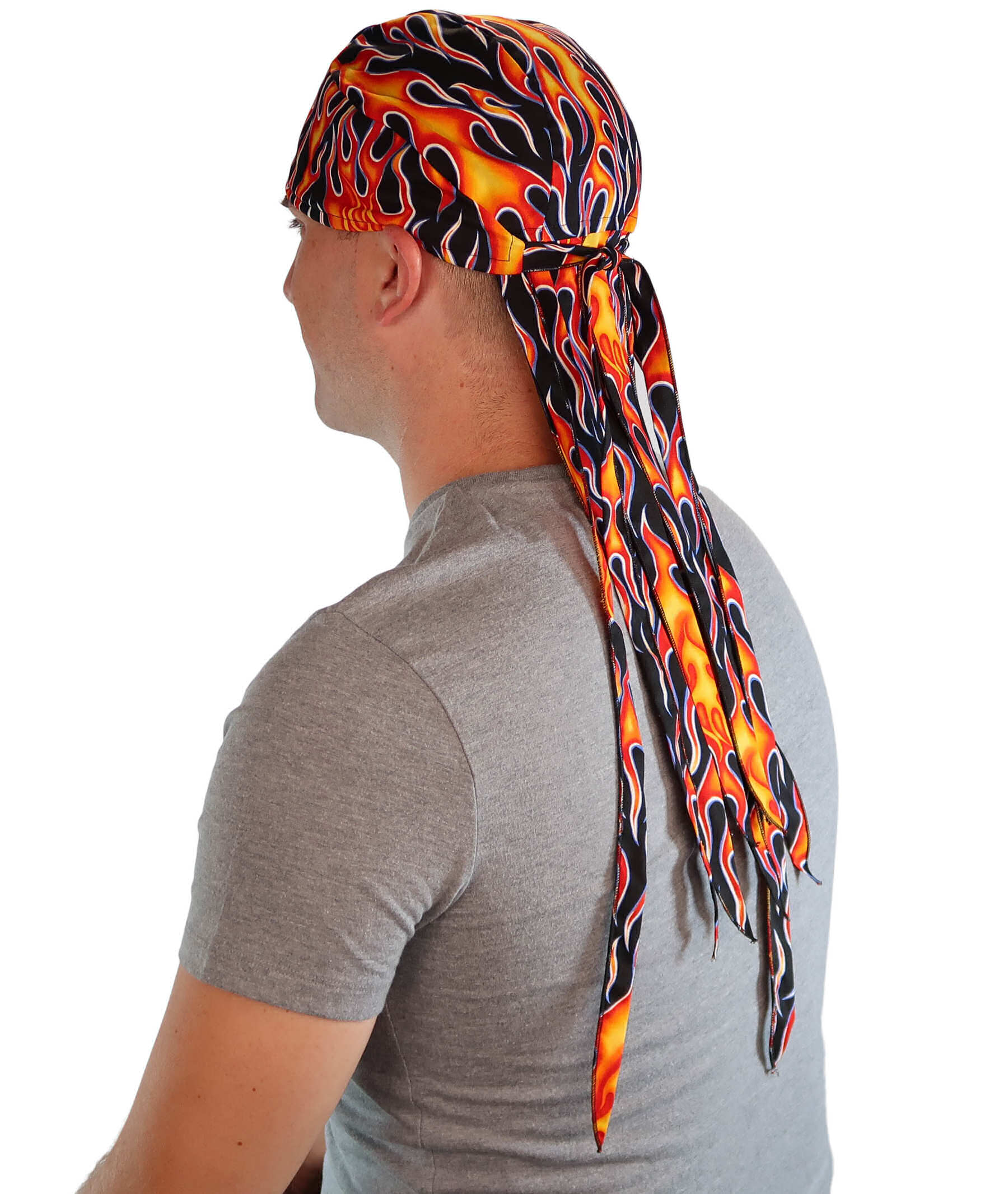 Nomad 10 Skull Cap - Rockstar Style for the Open Road - American Made - Hot Rod Flames - Nomad 10 Skull Caps - Sparkling EARTH