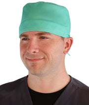Surgical Scrub Cap - Solid Scrub Green - Surgical Scrub Caps - Sparkling EARTH
