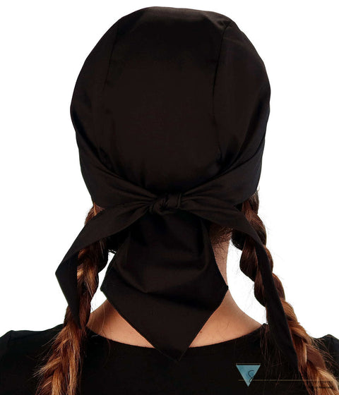 Embellished Classic Skull Cap - Black Skull Cap with Large Heart & Wings Rhinestud/Stone Design Classic Skull Caps