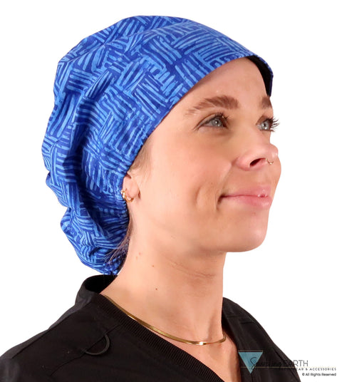 Euro Style Riley Comfort Scrub Cap - Dream Me Blues Riley Comfort Scrub Caps