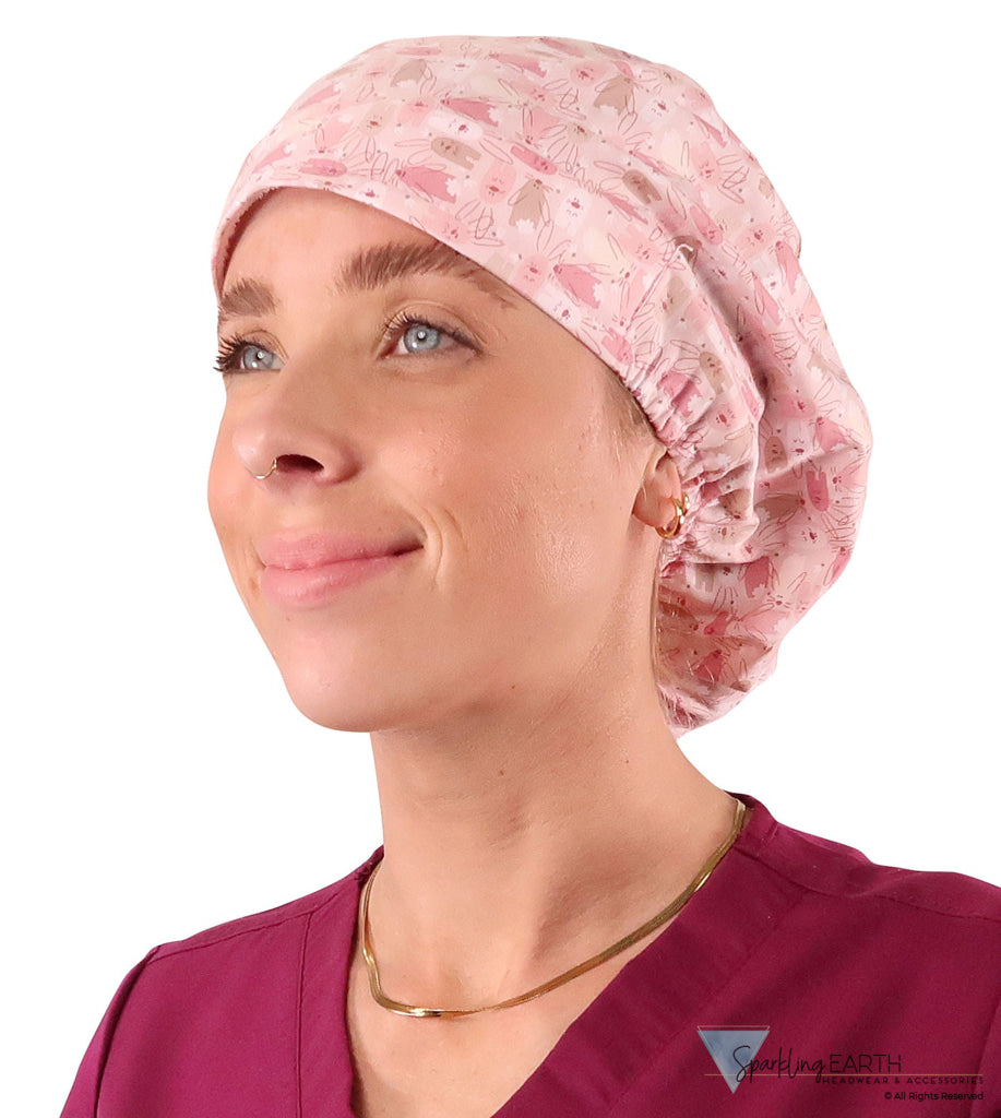 Euro Style Riley Comfort Scrub Cap - Honey Bunnies Riley Comfort Scrub Caps