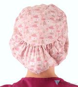 Euro Style Riley Comfort Scrub Cap - Honey Bunnies Riley Comfort Scrub Caps