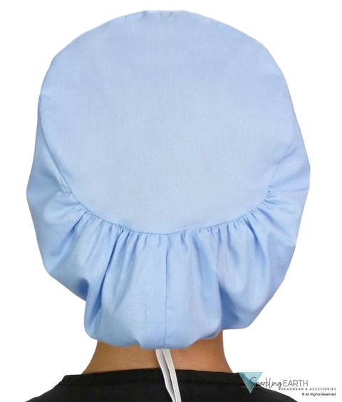 Euro Style Riley Comfort Scrub Cap - American Made - Sky Blue Riley Comfort Scrub Caps