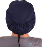 Euro Style Riley Comfort Scrub Cap - American Made - Navy Riley Comfort Scrub Caps