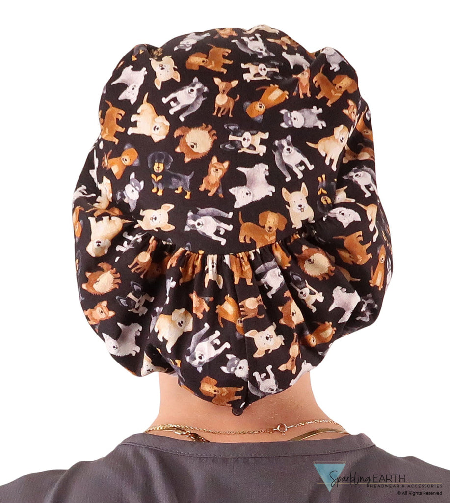 Euro Style Riley Comfort Scrub Cap - American Made - Puppy Parade Riley Comfort Scrub Caps