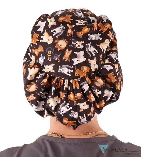 Euro Style Riley Comfort Scrub Cap - American Made - Puppy Parade Riley Comfort Scrub Caps