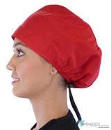Riley Comfort Scrub Cap - Red - Riley Comfort Scrub Caps - Sparkling EARTH