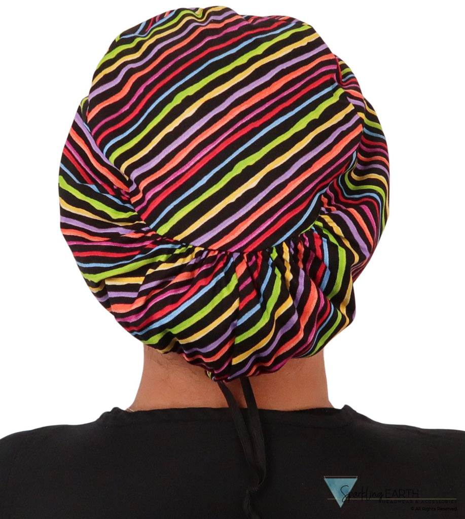 Euro Style Riley Comfort Scrub Cap - American Made - Styl’n Stripes Riley Comfort Scrub Caps