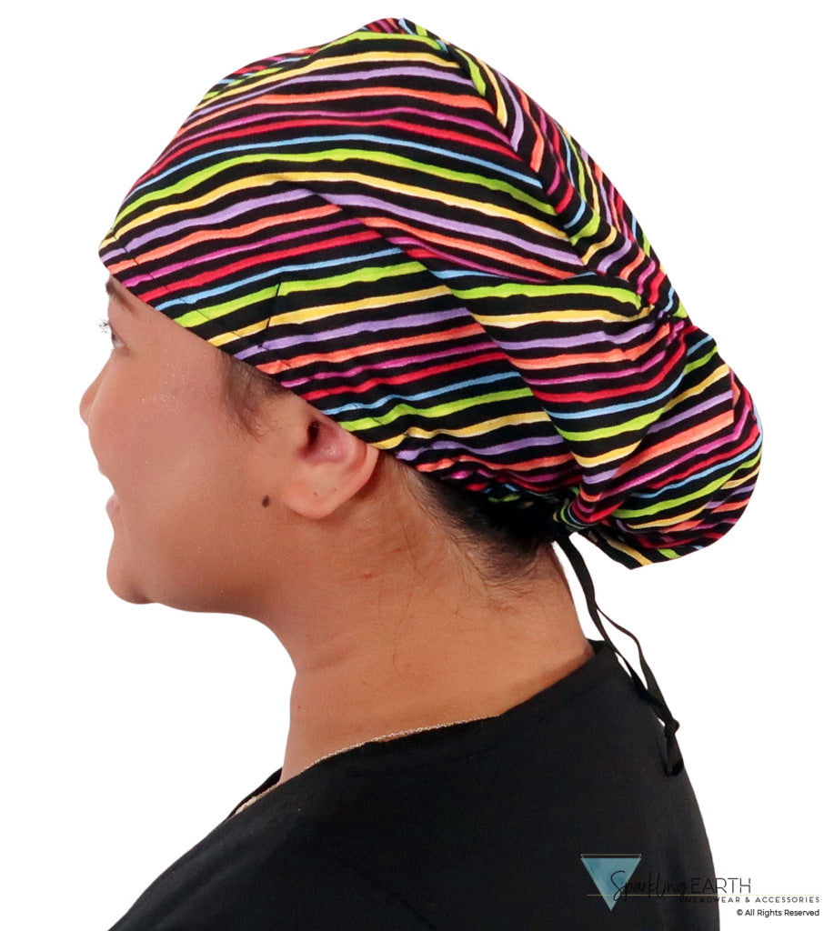 Euro Style Riley Comfort Scrub Cap - American Made - Styl’n Stripes Riley Comfort Scrub Caps