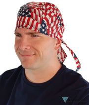 Extra Deep Deluxe Skull Cap - Stars & Stripes - Extra Deep Deluxe Skull Caps - Sparkling EARTH