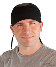 Extra Deep Deluxe Skull Cap - Solid Black - Extra Deep Deluxe Skull Caps - Sparkling EARTH