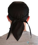 Extra Deep Deluxe Skull Cap - Solid Black - Extra Deep Deluxe Skull Caps - Sparkling EARTH
