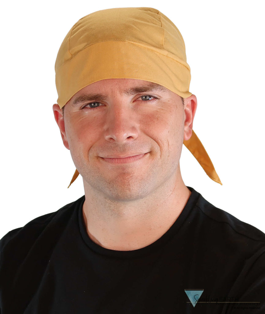 Extra Deep Grand Skull Cap – Sweatband-Free Made in USA - Solid Butterscotch Grand Skull Caps