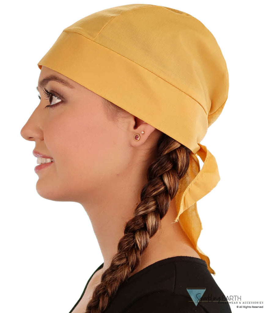 Extra Deep Grand Skull Cap – Sweatband-Free Made in USA - Solid Butterscotch Grand Skull Caps
