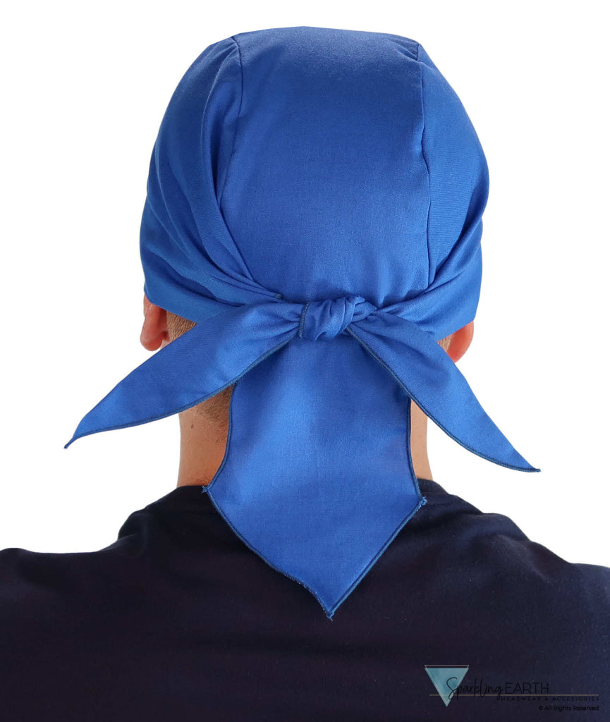 Extra Deep Grand Skull Cap – Sweatband-Free Made in USA - Solid Royal Blue Grand Skull Caps