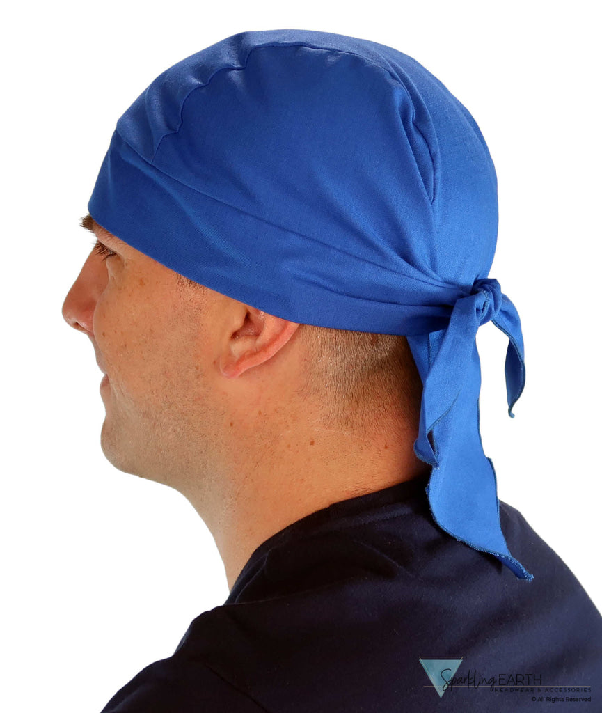 Extra Deep Grand Skull Cap – Sweatband-Free Made in USA - Solid Royal Blue Grand Skull Caps