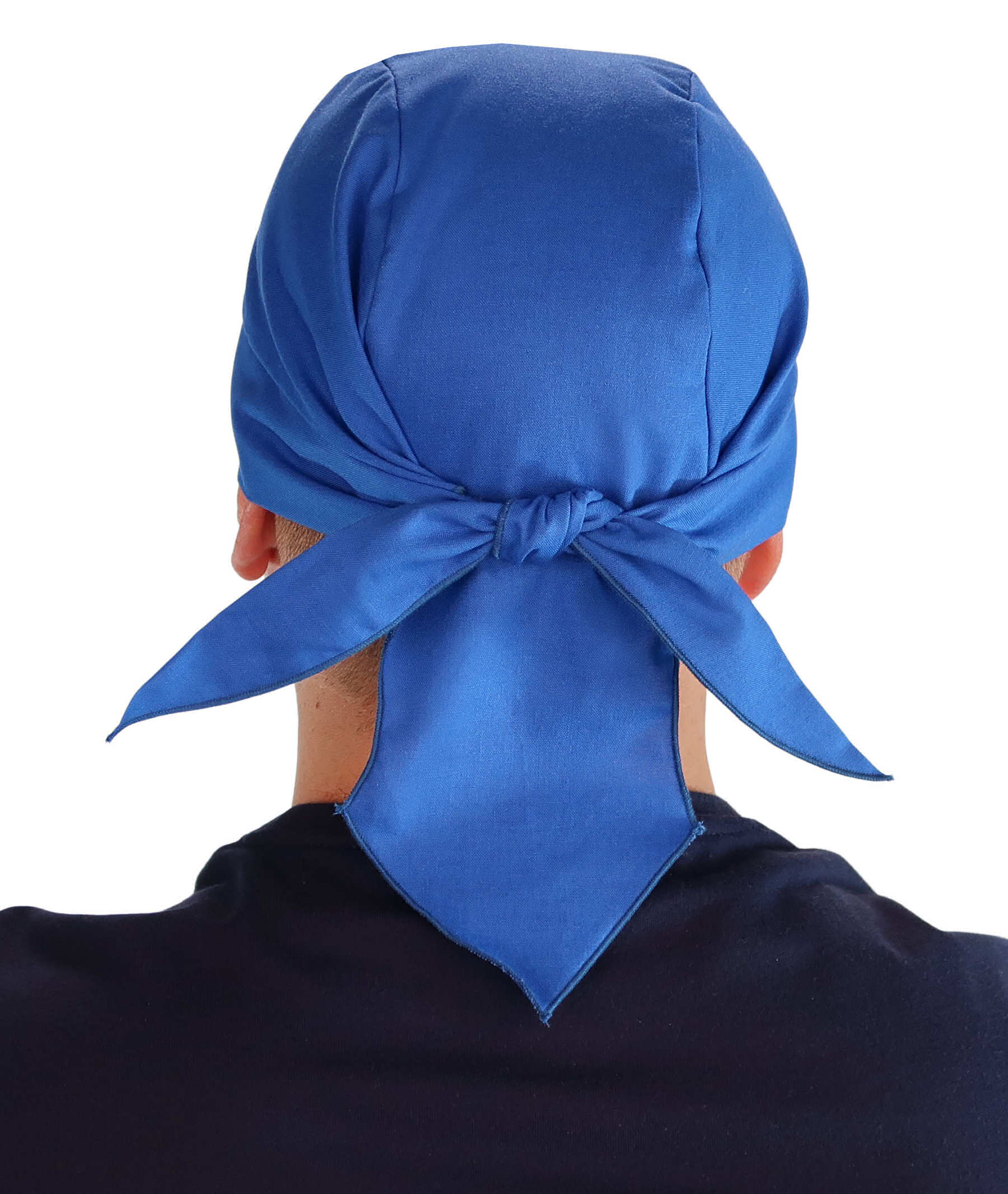 Extra Deep Grand Skull Cap – Sweatband-Free Made in USA - Solid Royal Blue Grand Skull Caps