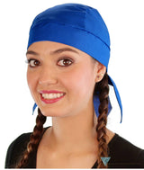 Grand Skull Cap - Solid Royal Blue Caps