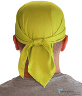 Grand Stretch Skull Cap - Solid Lime Green Caps