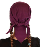 Grand Stretch Skull Cap - Solid Plum Caps