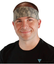 Jumbo Headband - Army ACU Digital Camouflage - Jumbo Headbands - Sparkling EARTH