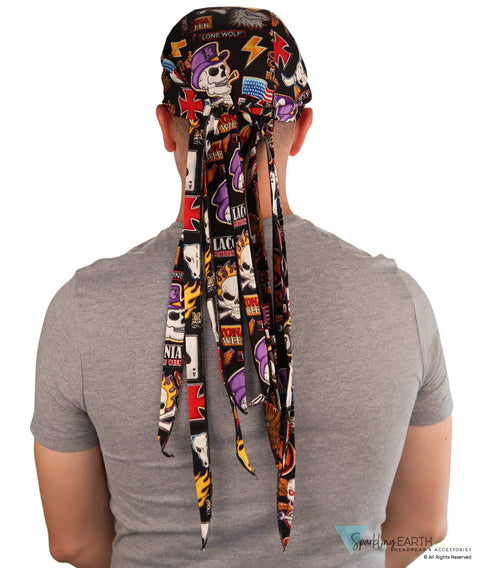 Nomad 10 Skull Cap - Easy Rider American - Nomad 10 Skull Caps - Sparkling EARTH