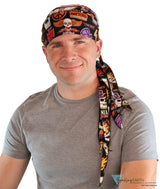Nomad 10 Skull Cap - Rockstar Style for the Open Road - American Made - Easy Rider American Nomad 10 Skull Caps