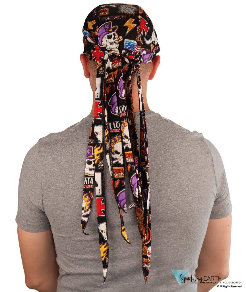 Nomad 10 Skull Cap - Rockstar Style for the Open Road - American Made - Easy Rider American Nomad 10 Skull Caps